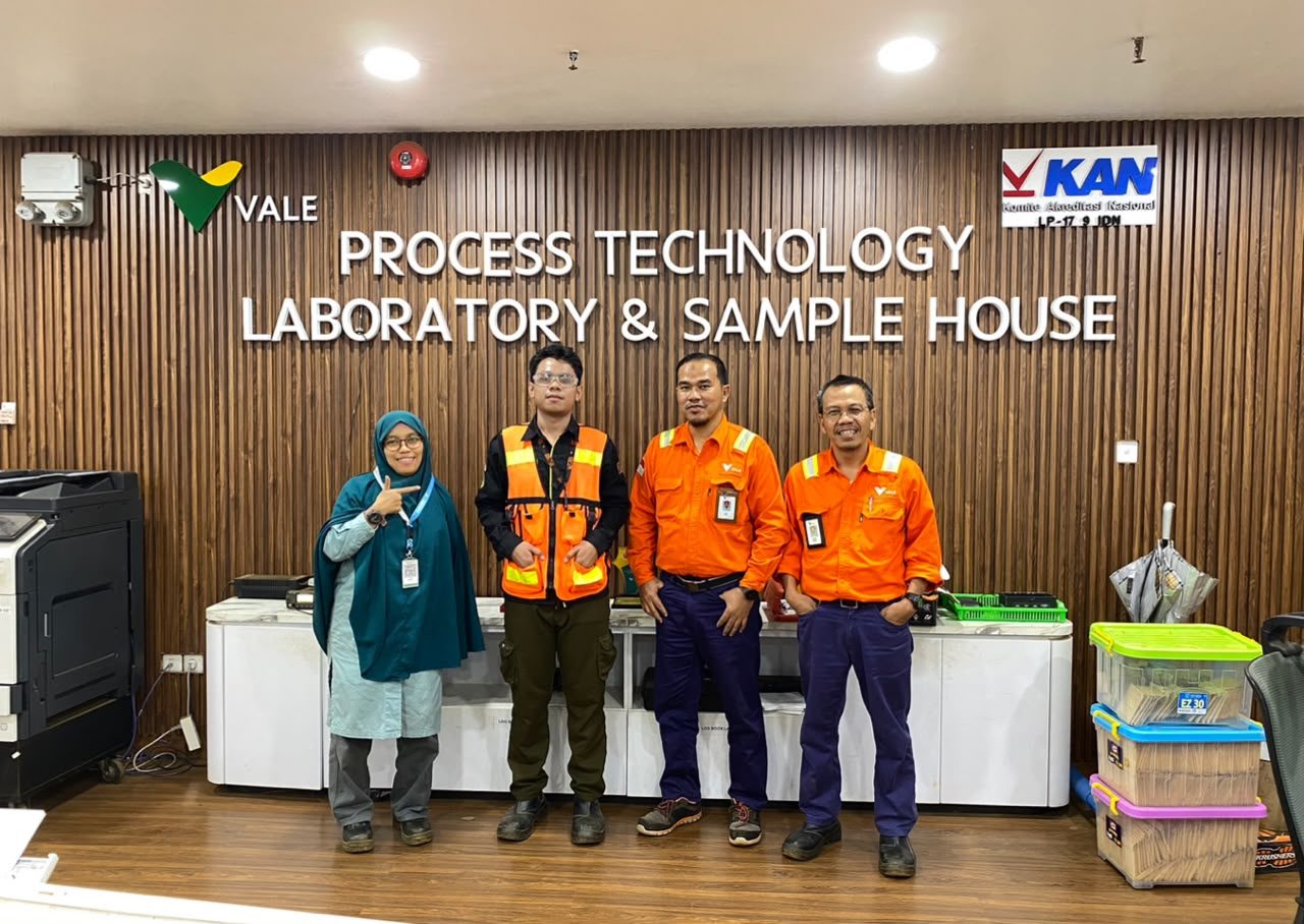 Uji Kualitas Air Limbah Tambang Nikel, Mahasiswa Kimia UNCP Jalani PKL di PT Vale Indonesia Sorowako