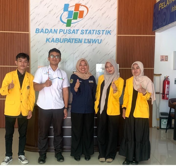 Tiga Mahasiswa Program Studi Matematika UNCP Jalani PKL di BPS Kabupaten Luwu