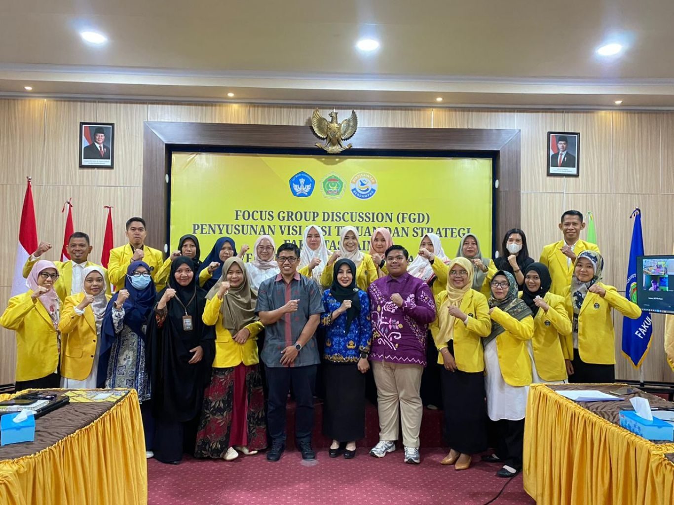 Fakultas Sains UNCP Gelar FGD Penyusunan VMTS 2030 Libatkan Stakeholder dan Alumni
