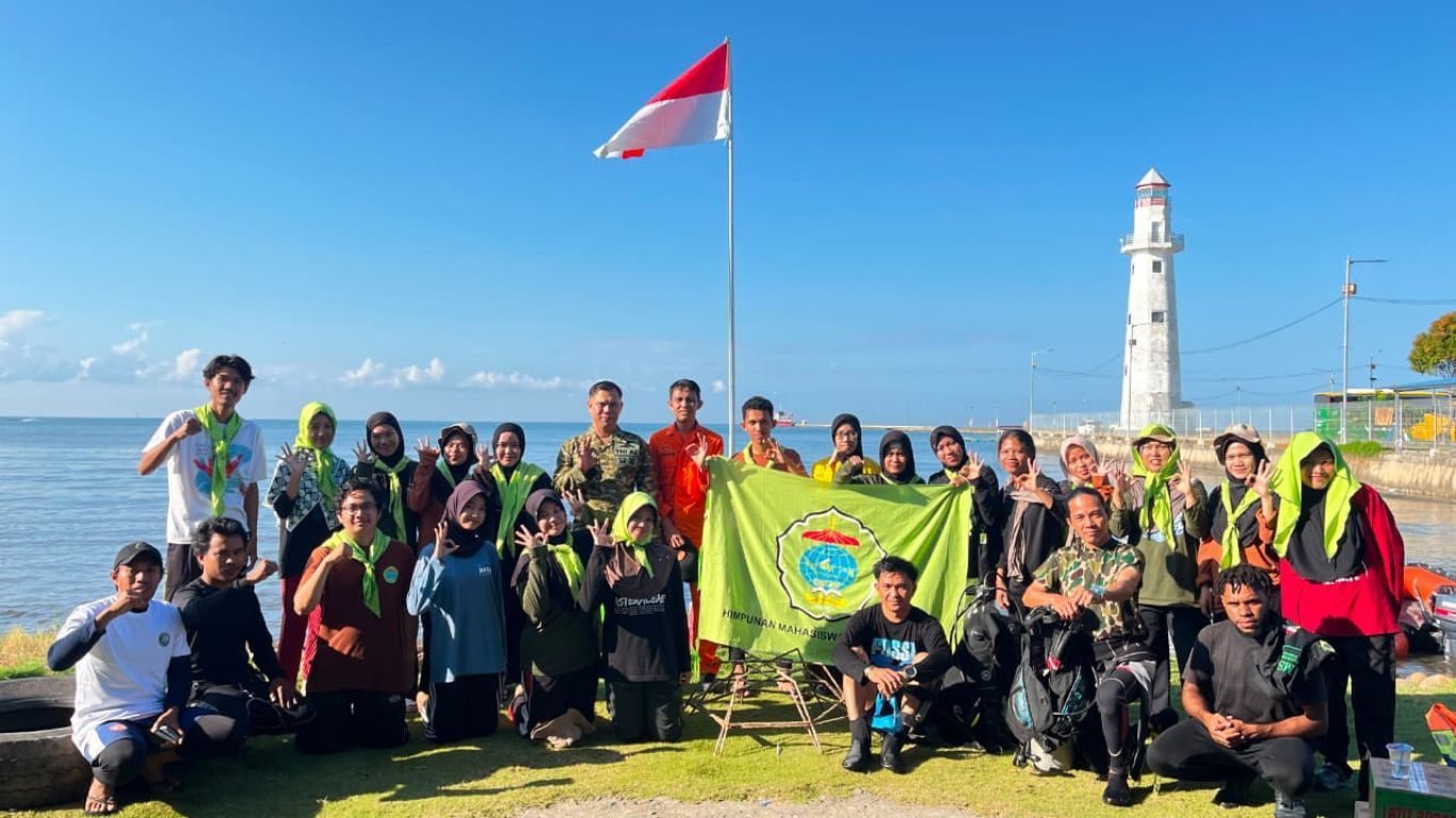 Menanam Harapan di Laut Munte, HMPS Biologi UNCP Gelar Transplantasi Terumbu Karang