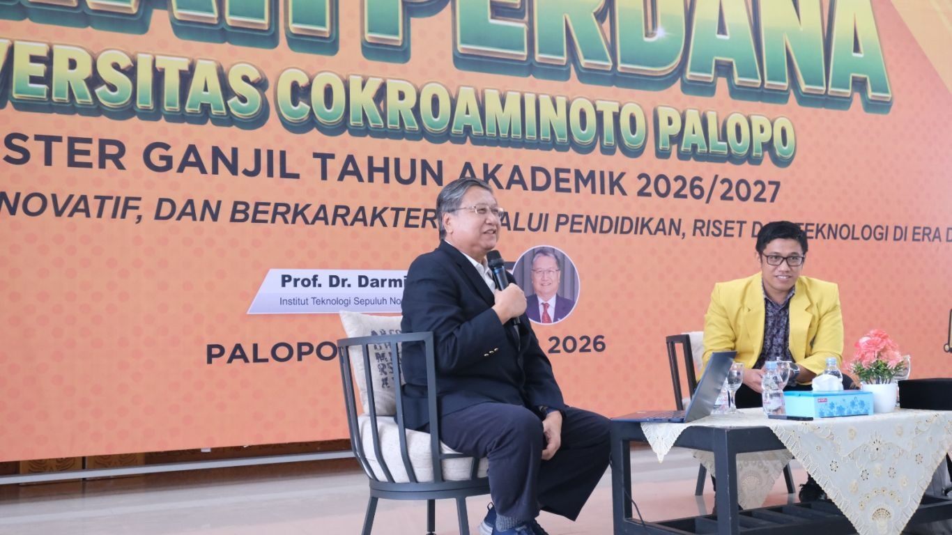 Kuliah Perdana UNCP Angkat Semangat Riset dan Inovasi di Era Digital bersama Prof. Darminto, Guru Besar Fisika ITS