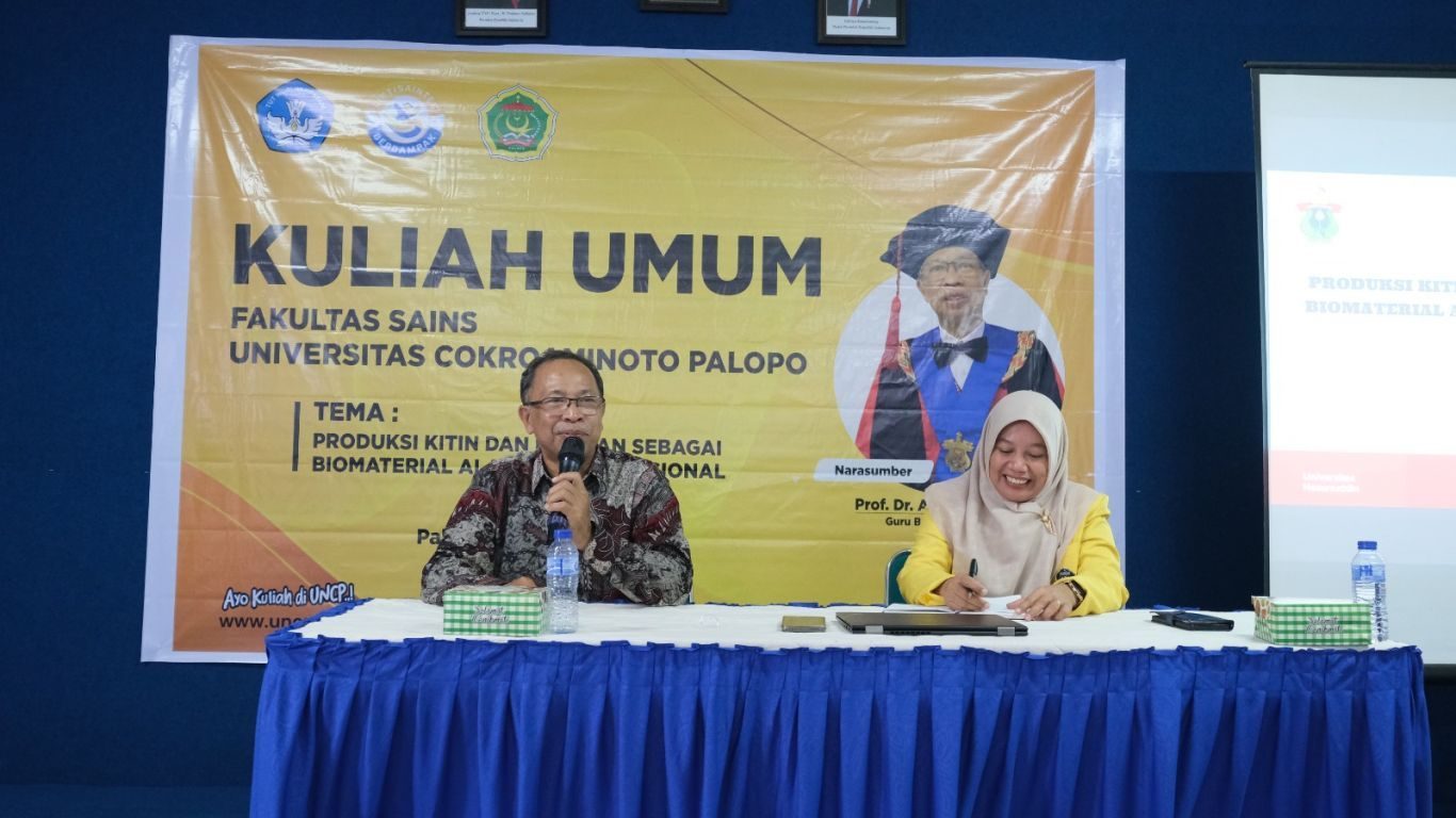 Bahas Kitin dan Kitosan, UNCP–Unhas Dorong Riset Biomaterial Alami